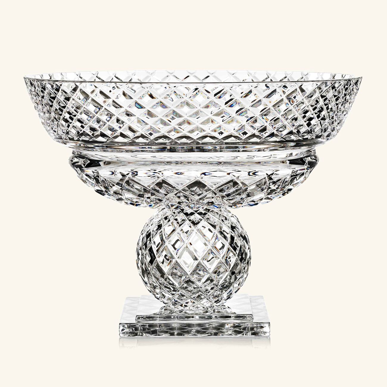 mario cioni   c katherine footed centerpiece clear