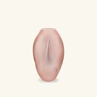 Alize Vase Medium Pink lalique alize vase medium pink