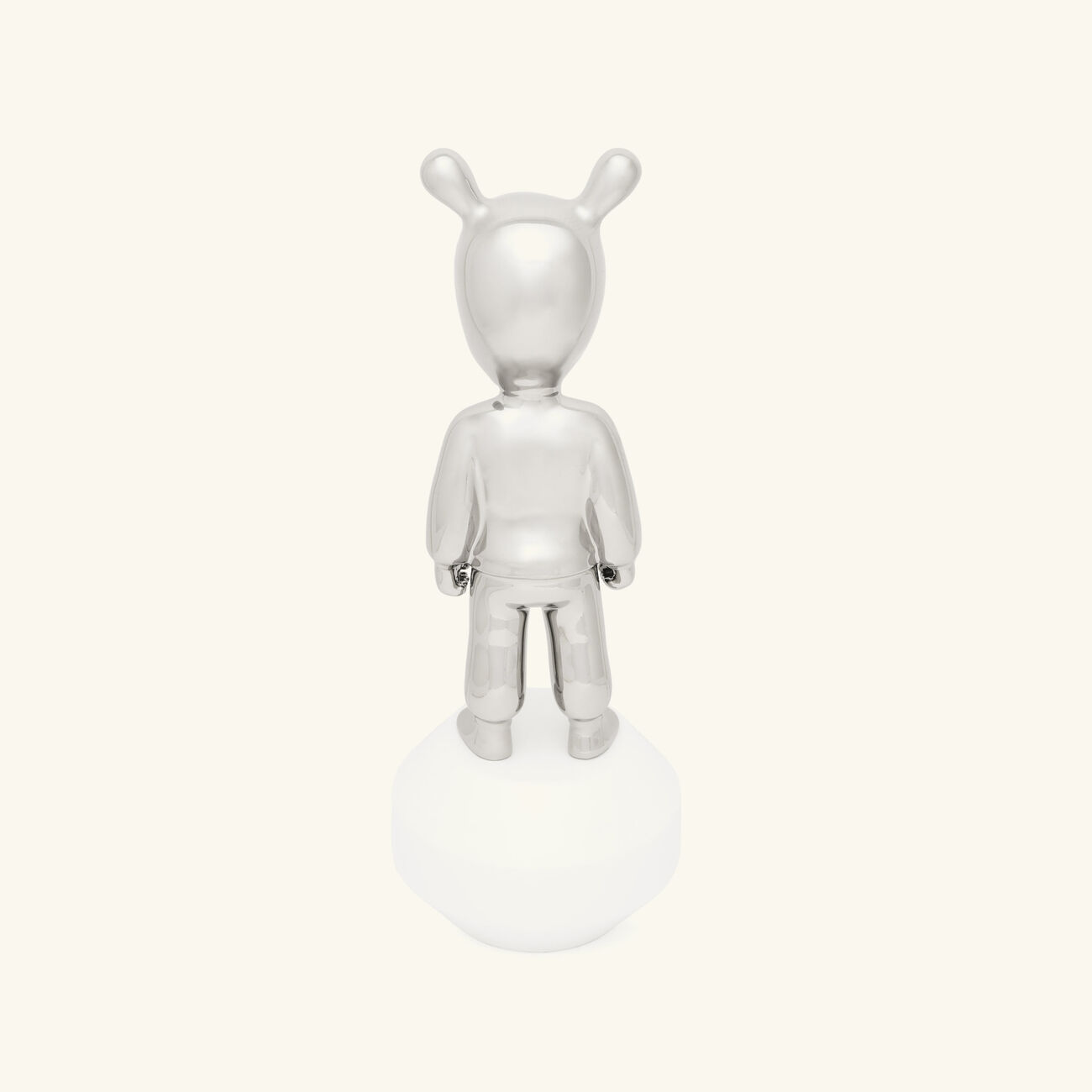 lladro the guest figurine small silver