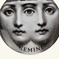 Tema e Variazioni no.350 Gemini Wall Plate fornasetti tema e variazioni no 350 gemini wall plate