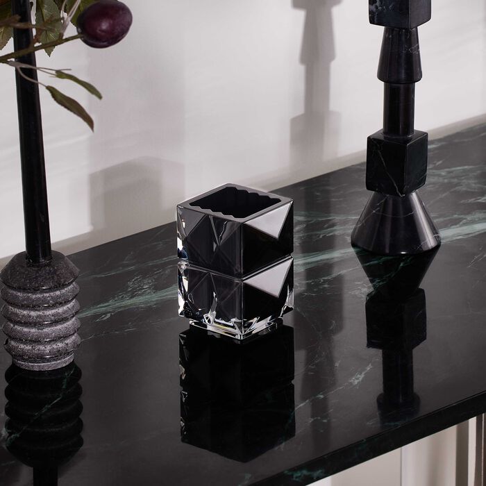 baccarat louxor pencil holder black