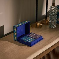 jonathan adler basketweave lacquer playing card set