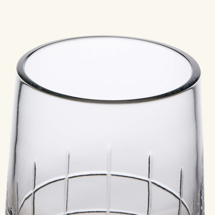 Graphik Vase Medium Clear christofle graphik vase medium clear