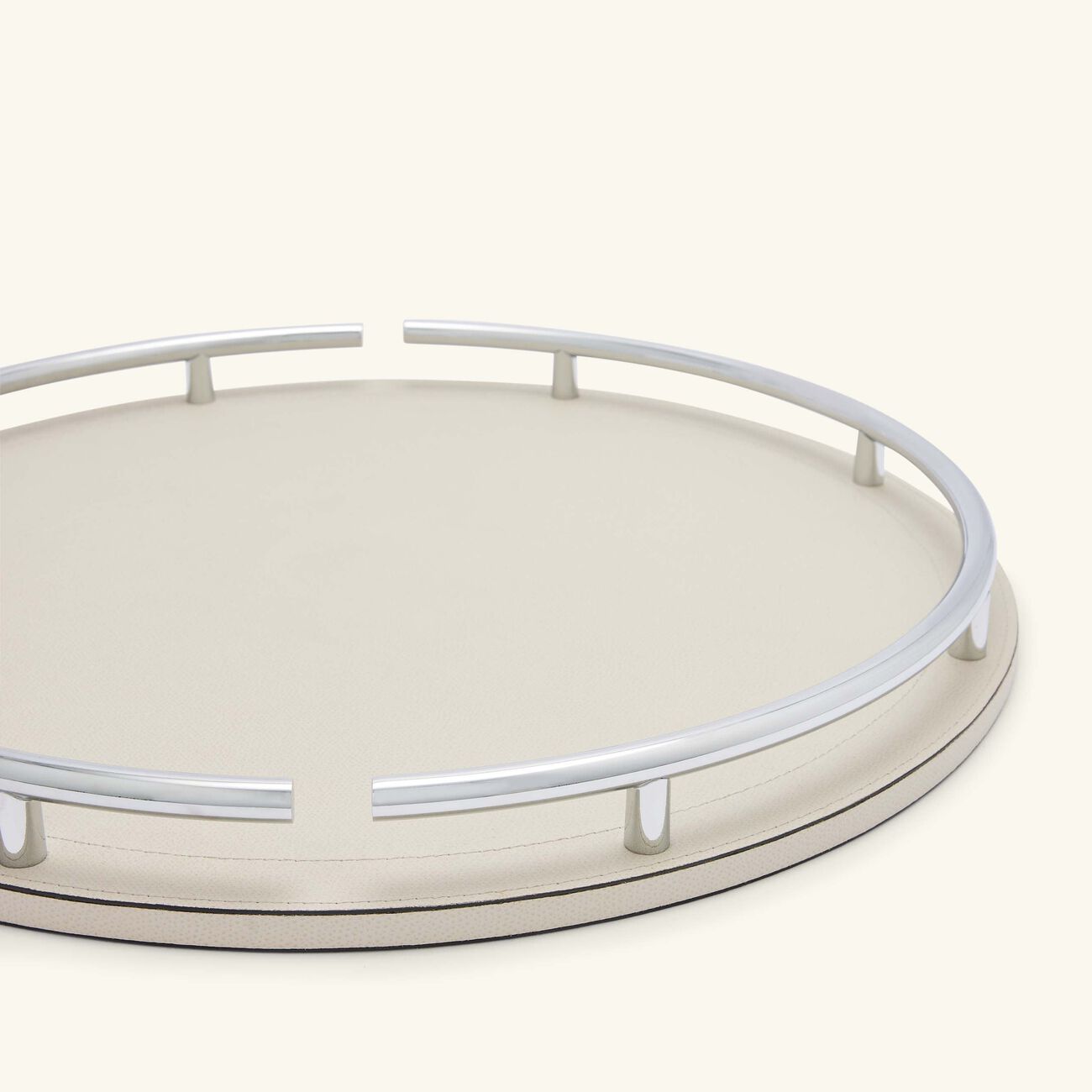 Circus Tray Round Large White giobagnara circus tray round large white