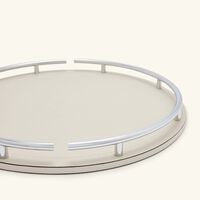 Circus Tray Round Large White giobagnara circus tray round large white