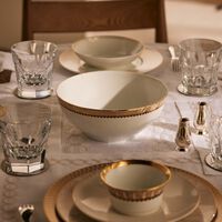 haviland cavalier royal salad bowl gold 10cm