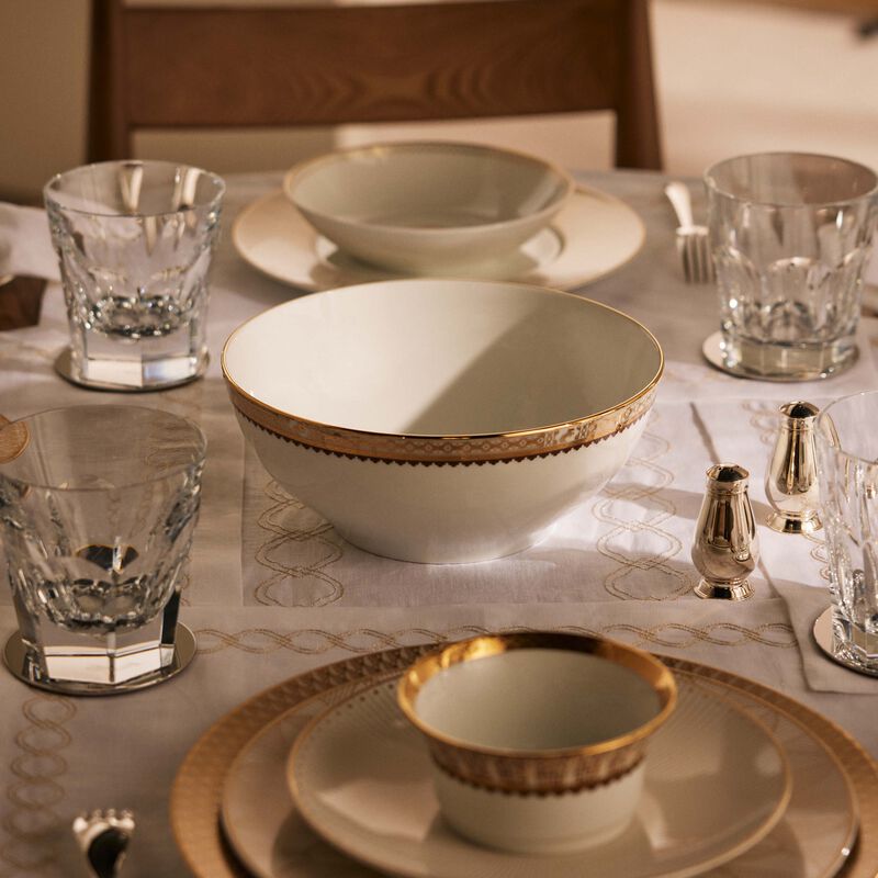 haviland cavalier royal salad bowl gold 10cm