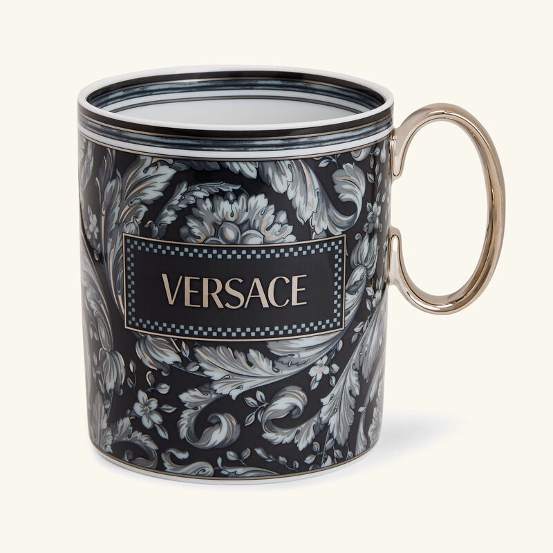 versace barocco mug black