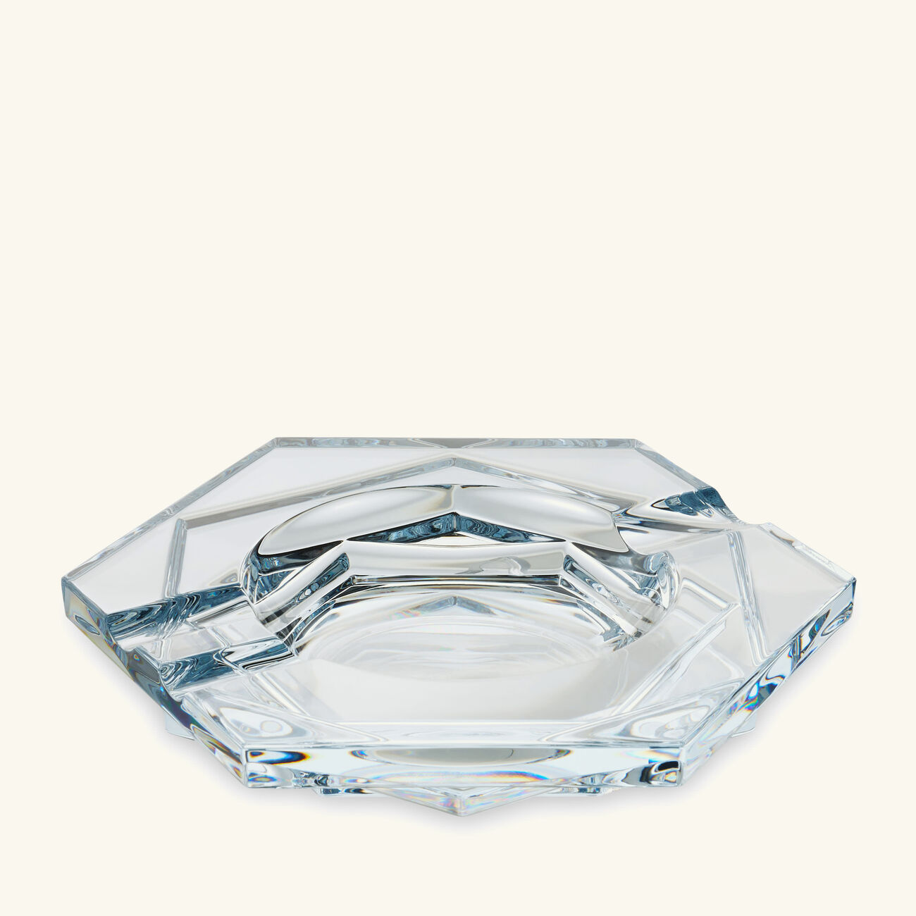 Harcourt Abysse Ashtray Octagonal Clear baccarat harcourt abysse ashtray octagonal clear