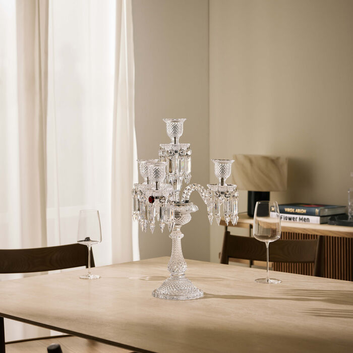 baccarat z nith candelabra clear