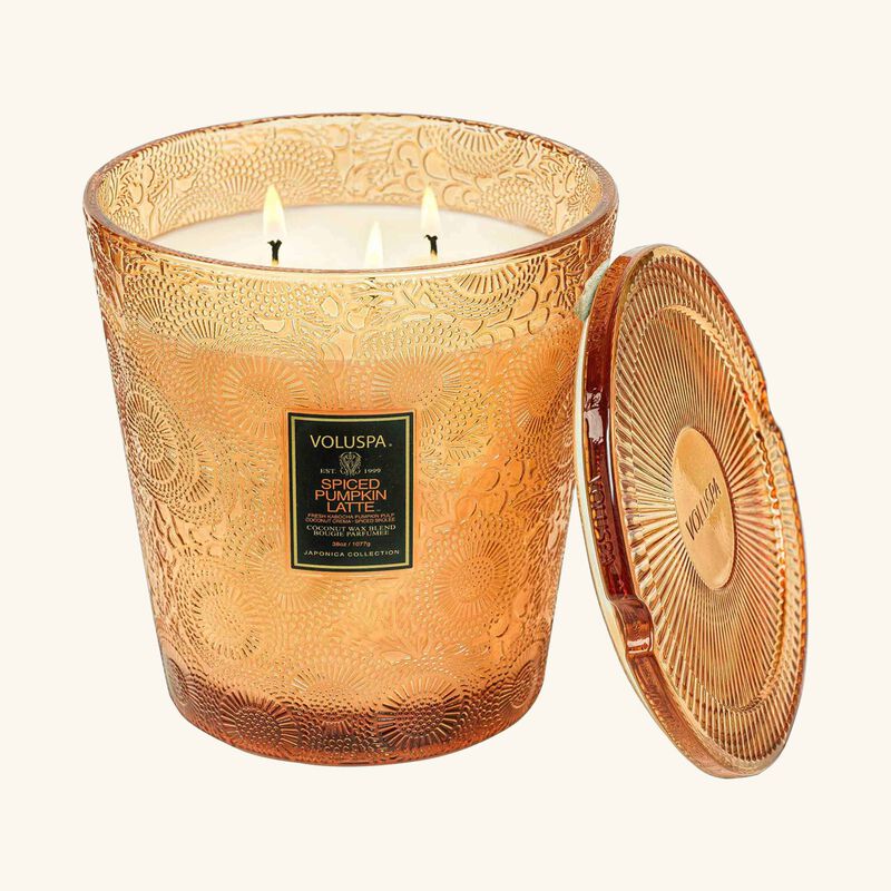 Spiced Pumpkin Candle voluspa spiced pumpkin candle