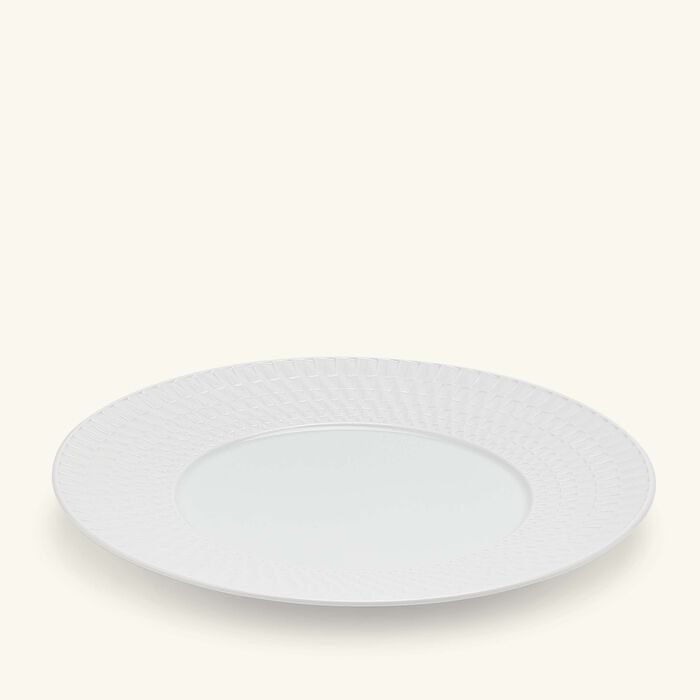 bernardaud twist salad plate round white 21cm