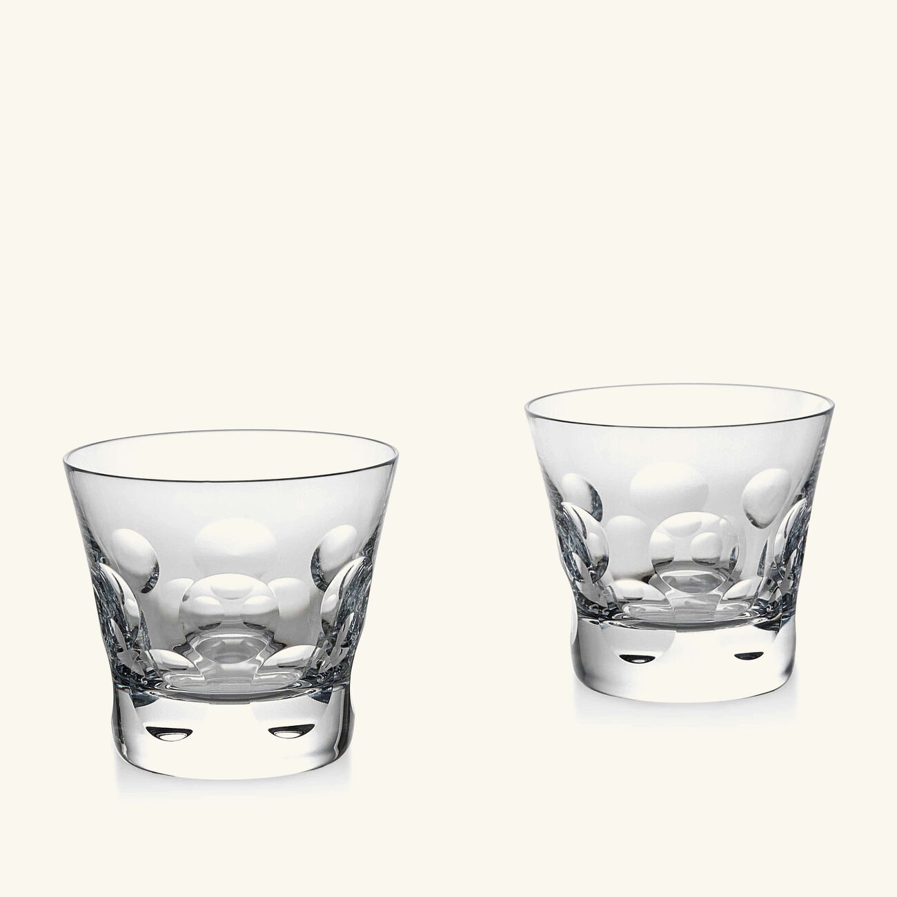 baccarat beluga tumbler glass clear set of 2