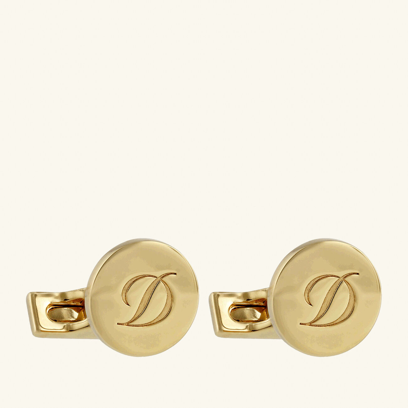 Cufflinks Gold st dupont cufflinks gold