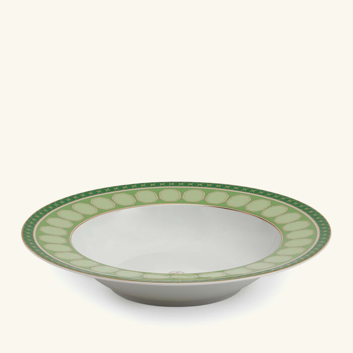 rosenthal signum fern plate round green 24cm
