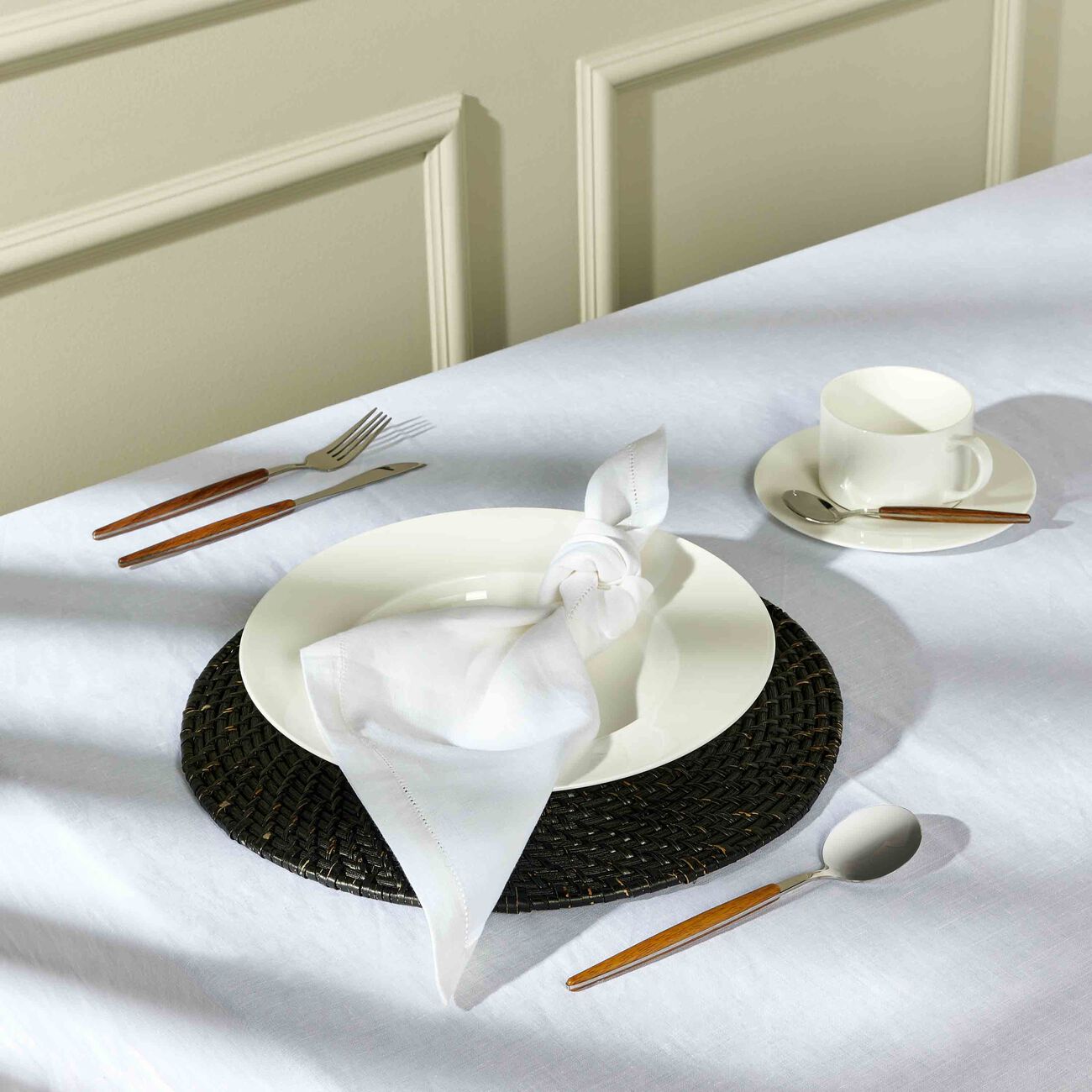 Feliz Napkin White catherine denoual feliz napkin white