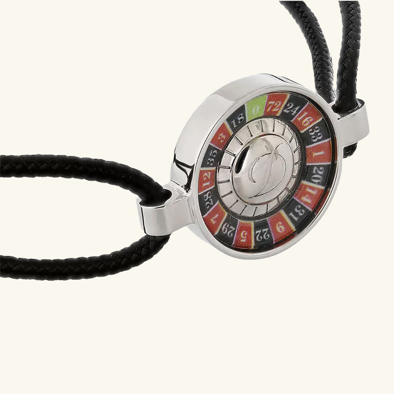 Chance Bracelet Black st dupont chance bracelet black