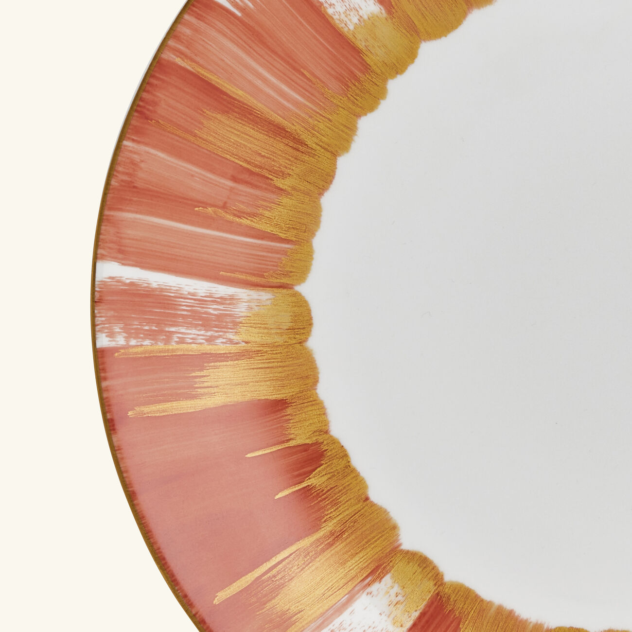 Panache Dinner Plate Round Orange 26cm marie daage panache dinner plate round orange 26cm