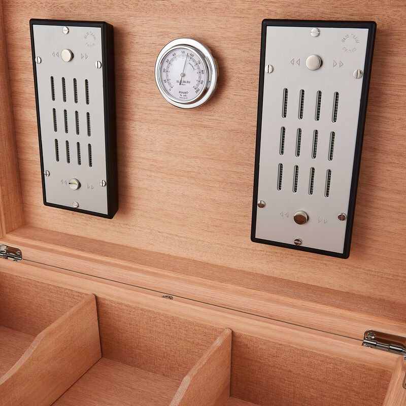 elie bleu route 66 full moon humidor blue