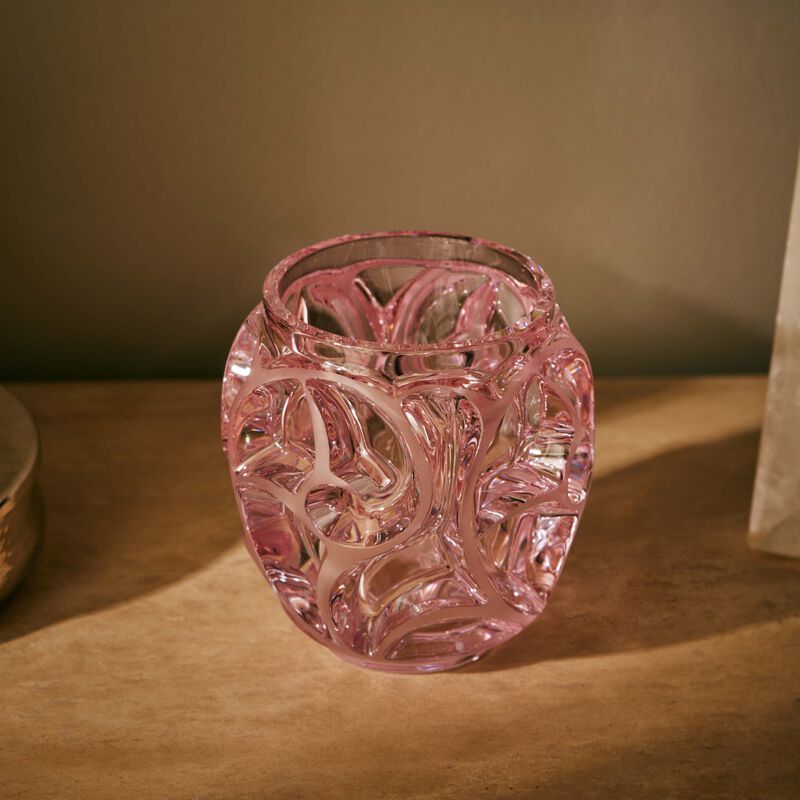 لاليك مزهرية توربيون صغيرة جدًا وردية