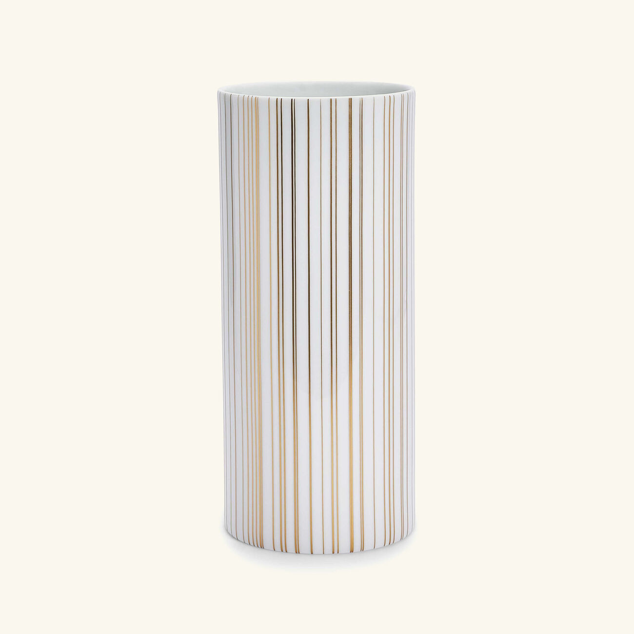 Sol Tube Vase Small Gold bernardaud sol tube vase small gold