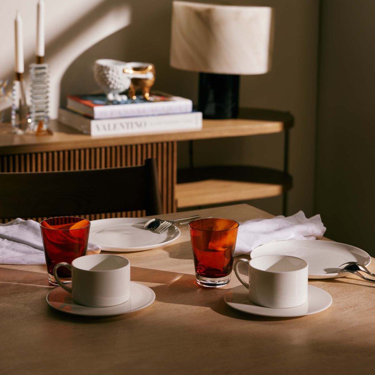 باكارا كأس الشرب موزاييك برتقالي