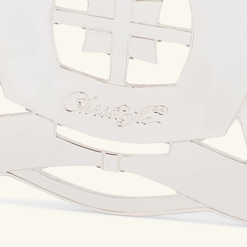 christofle s ve d argent celebration ornament silver plated