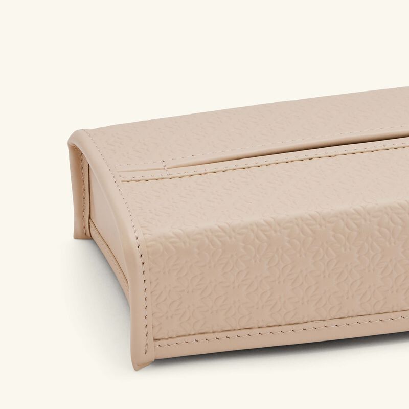giobagnara elie saab monogram tissue holder torrone beige