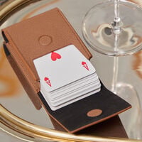 Playing Card Leather Pochette giobagnara playing card leather pochette