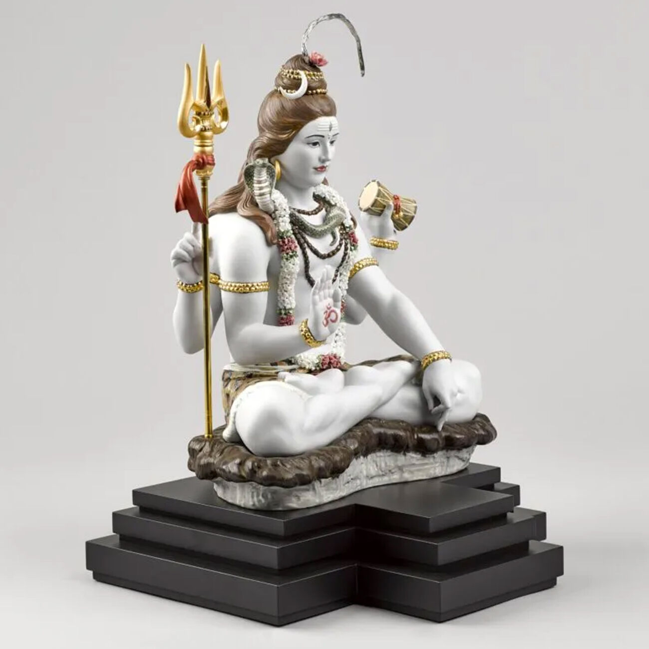 Lord Shiva Sculpture - Limited Edition of 720 Pieces lladro lord shiva sculpture limited edition of 720 pieces