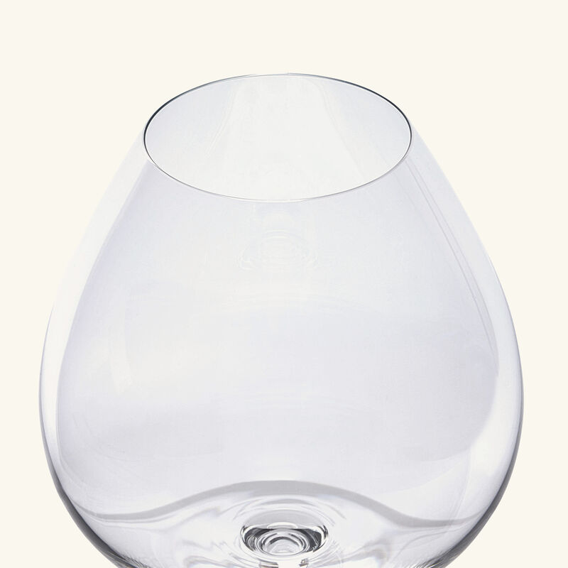 baccarat cognac glass clear set of 2