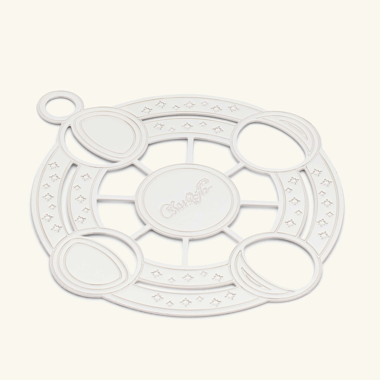 Rêve Cosmique Moon Phases Ornament no.2 Mini Silver Plated christofle r ve cosmique moon phases ornament no 2 mini silver plated