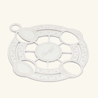 Rêve Cosmique Moon Phases Ornament no.2 Mini Silver Plated christofle r ve cosmique moon phases ornament no 2 mini silver plated