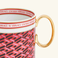 La Greca Signature Mug Red versace la greca signature mug red