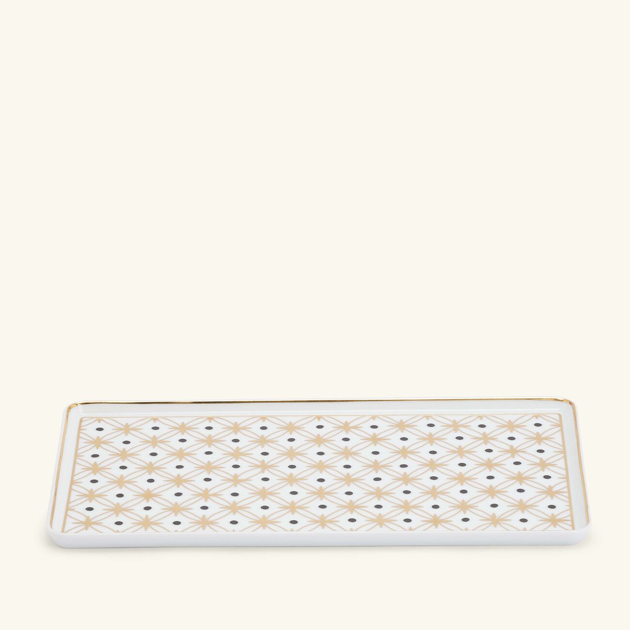 Kyoto Rectangular Plate Gold Star Large pinto paris kyoto rectangular plate gold star large