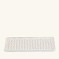 Kyoto Rectangular Plate Gold Star Large pinto paris kyoto rectangular plate gold star large