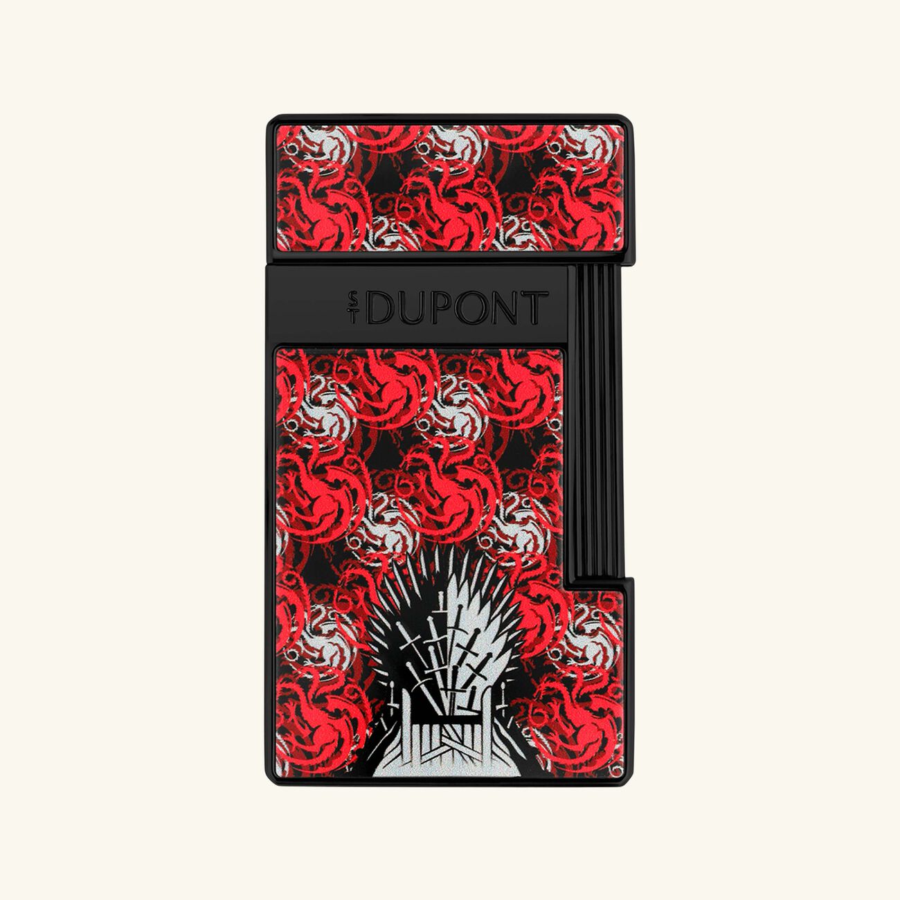 Slimmy Game of Thrones Lighter black st dupont slimmy game of thrones lighter black