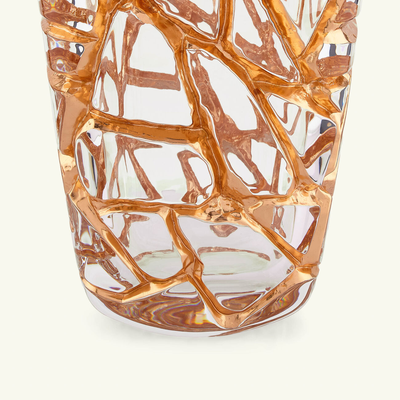 Magnitude Vase Large Gold lalique magnitude vase large gold