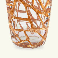 Magnitude Vase Large Gold lalique magnitude vase large gold
