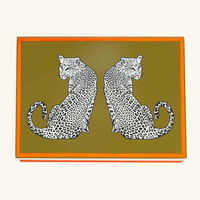 jonathan adler leopard lacquer card set