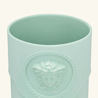 versace la medusa vase mini green