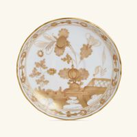 ginori 1735 oriente italiano coffee saucer gold