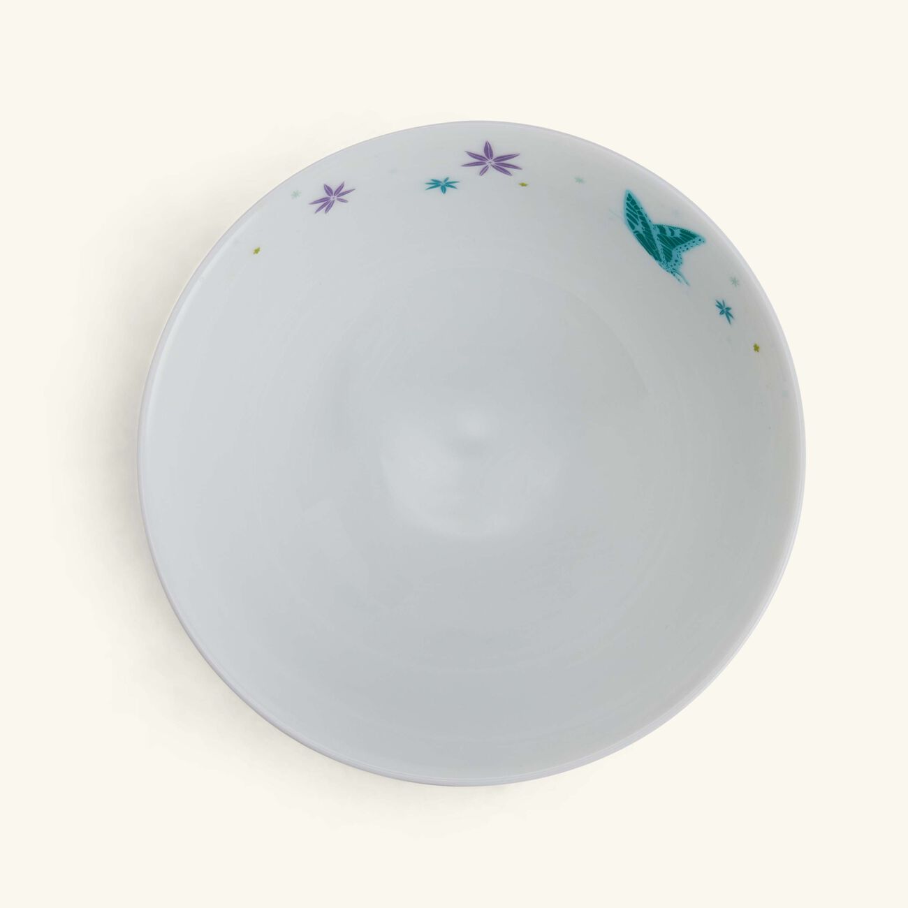 bernardaud feerie michael cailloux rice bowl blue 12cm