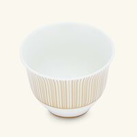 bernardaud sol arabic coffee cup gold