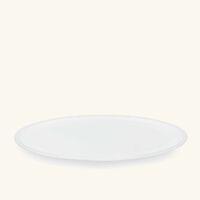 كريستوفل طبق اللحوم آلبي بيضاوي باللون الفضي 45 سم