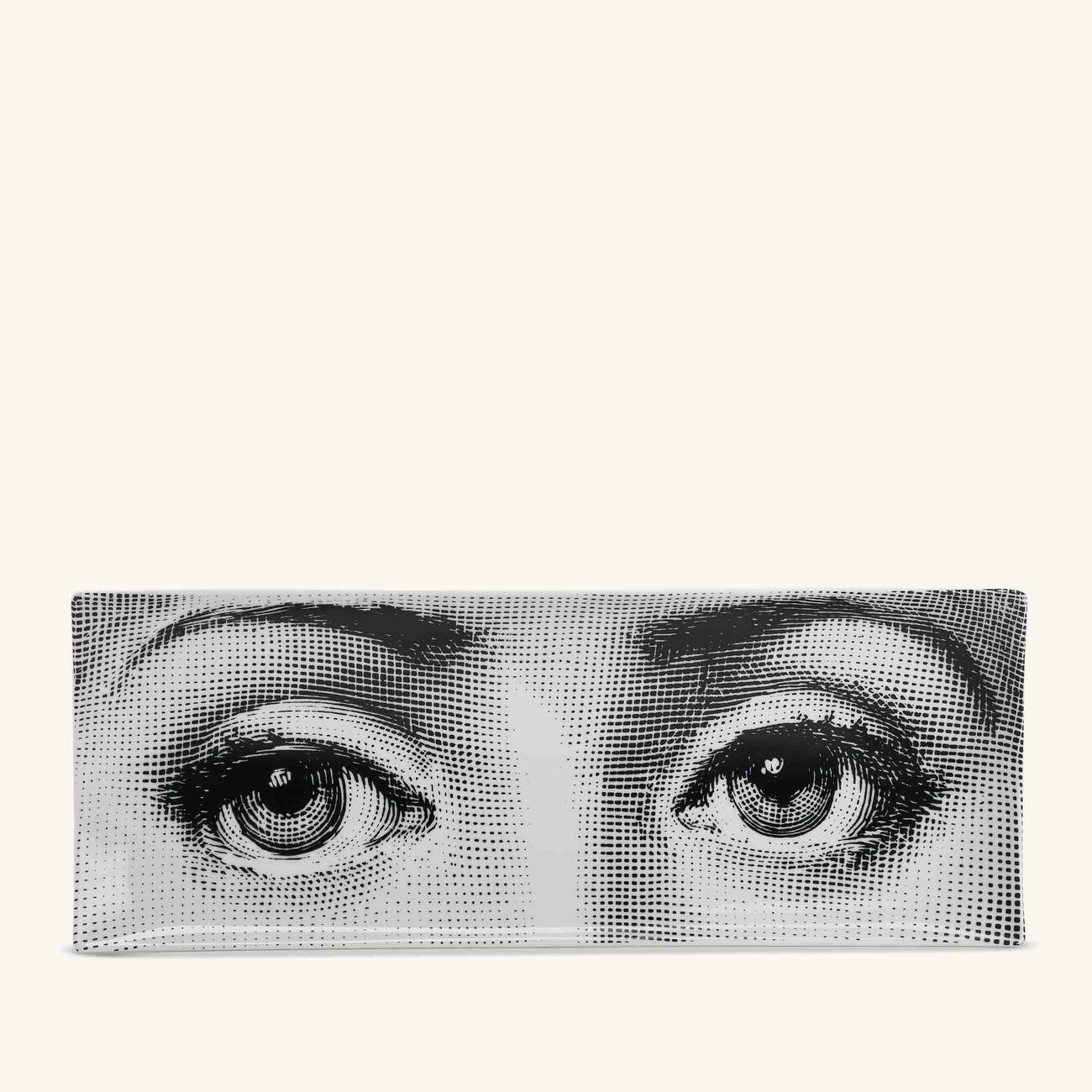 Occhi Tray Rectangular Small Grey fornasetti occhi tray rectangular small grey