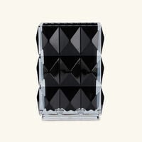 Louxor Vase Rectangular Black baccarat louxor vase rectangular black