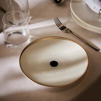 Aboro Salad Plate Round White 21cm bernardaud aboro salad plate round white 21cm