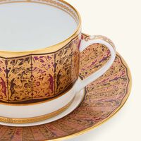 Eventail Tea Cup & Saucer Gold bernardaud eventail tea cup saucer gold