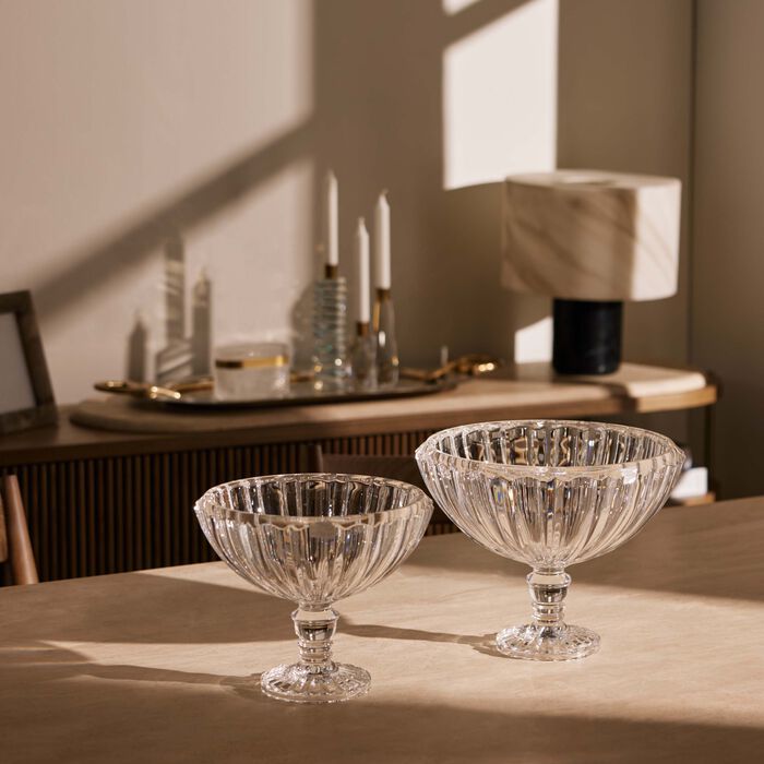 وعاء ديكور إيرث شفاف بحجم كبير ماريو تشيوني وعاء ديكور إيرث شفاف بحجم كبير